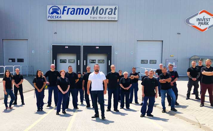 Framo Morat Polska Celebrates 5 Years Of Existence Franz Morat Group English